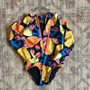 Old Navy Multicolor Fruit Swimsuit